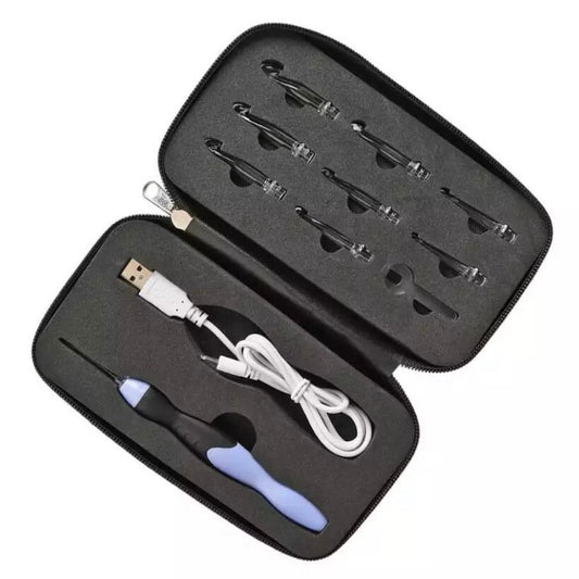 24-in-1 LED Crochet Hook Set